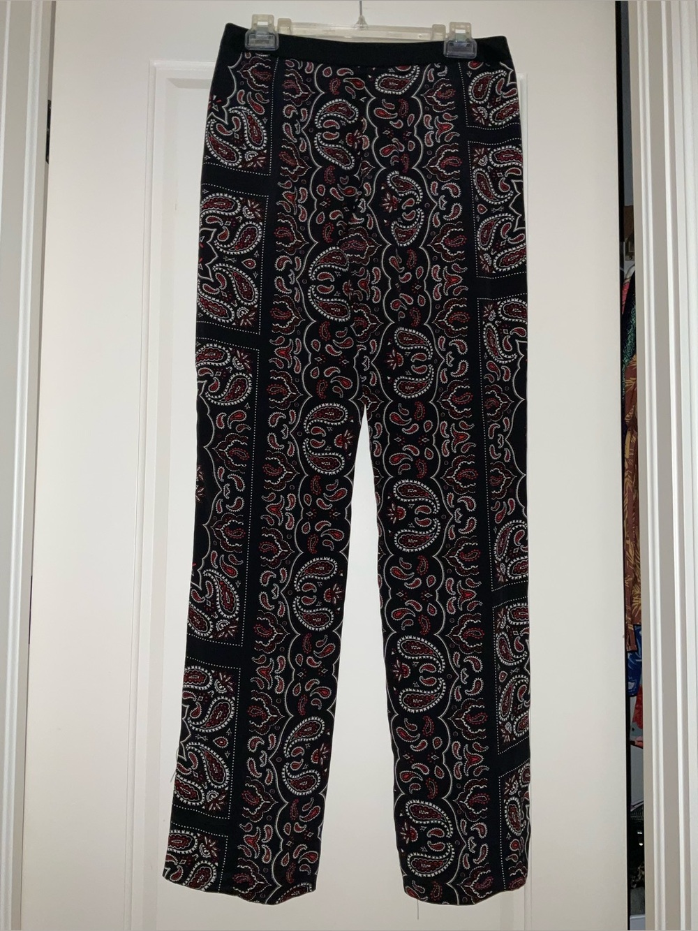 Sandro Pashmina Silk Pants